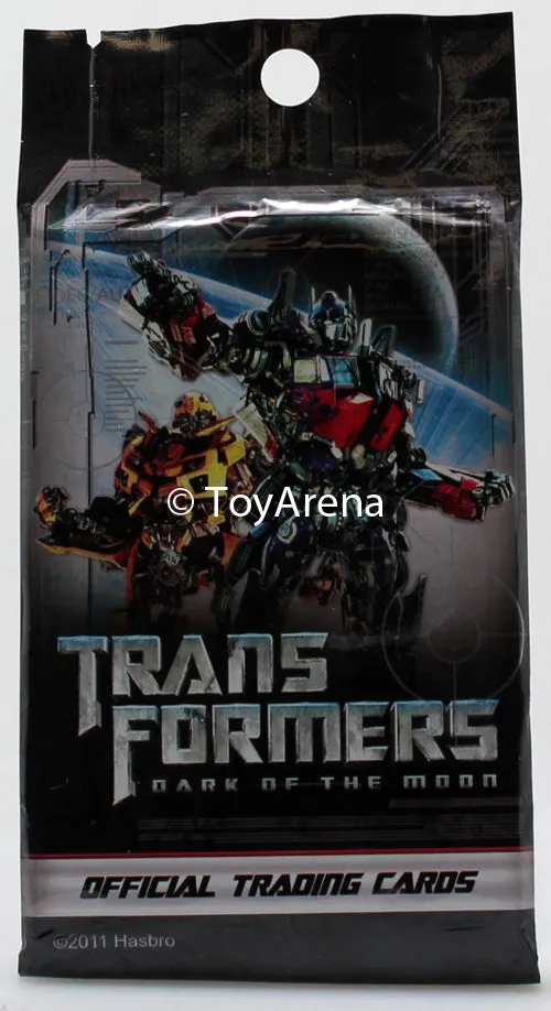 1 Sealed Pack Transformers Dark of The Moon Official Trading Cards Game Hasbro Birthday gift