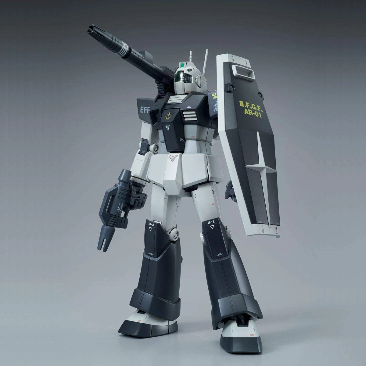 Instagram Worthy Office Accent Gundam 1/100 MG Gundam 0079 RGC-80 GM Cannon White Dingo Team Custom Model Kit Exclusive