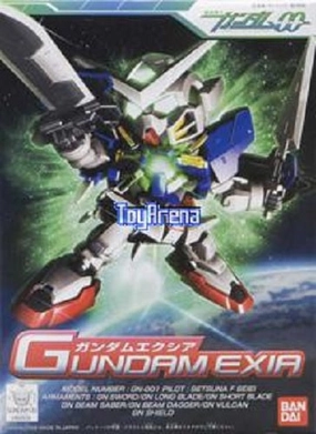Luxury Decor Gundam SD BB 313 Gundam Exia Mobile Suit Model Kit