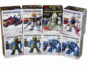 Bandai FW Fusion Works Gundam Converge Volume 17 Trading Figure Set of 8 Decorative Accent Modern Icon
