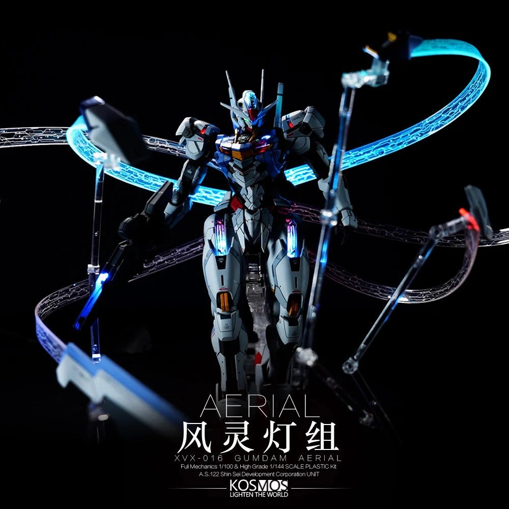 Streaming Decor KOSMOS Gundam 1/100 Full Mechanics Gundam Aerial LED Matrix Set