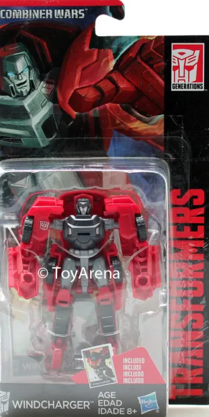 Super Deformed Brand Advocate Transformers Generations Legends Combiner Wars Windcharger Action Figure