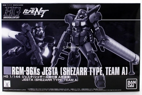 Mindfulness practice Gundam 1/144 HGUC Gundam Unicorn RGM-96Xs Jesta Shezarr Type, Team A Model Kit Exclusive
