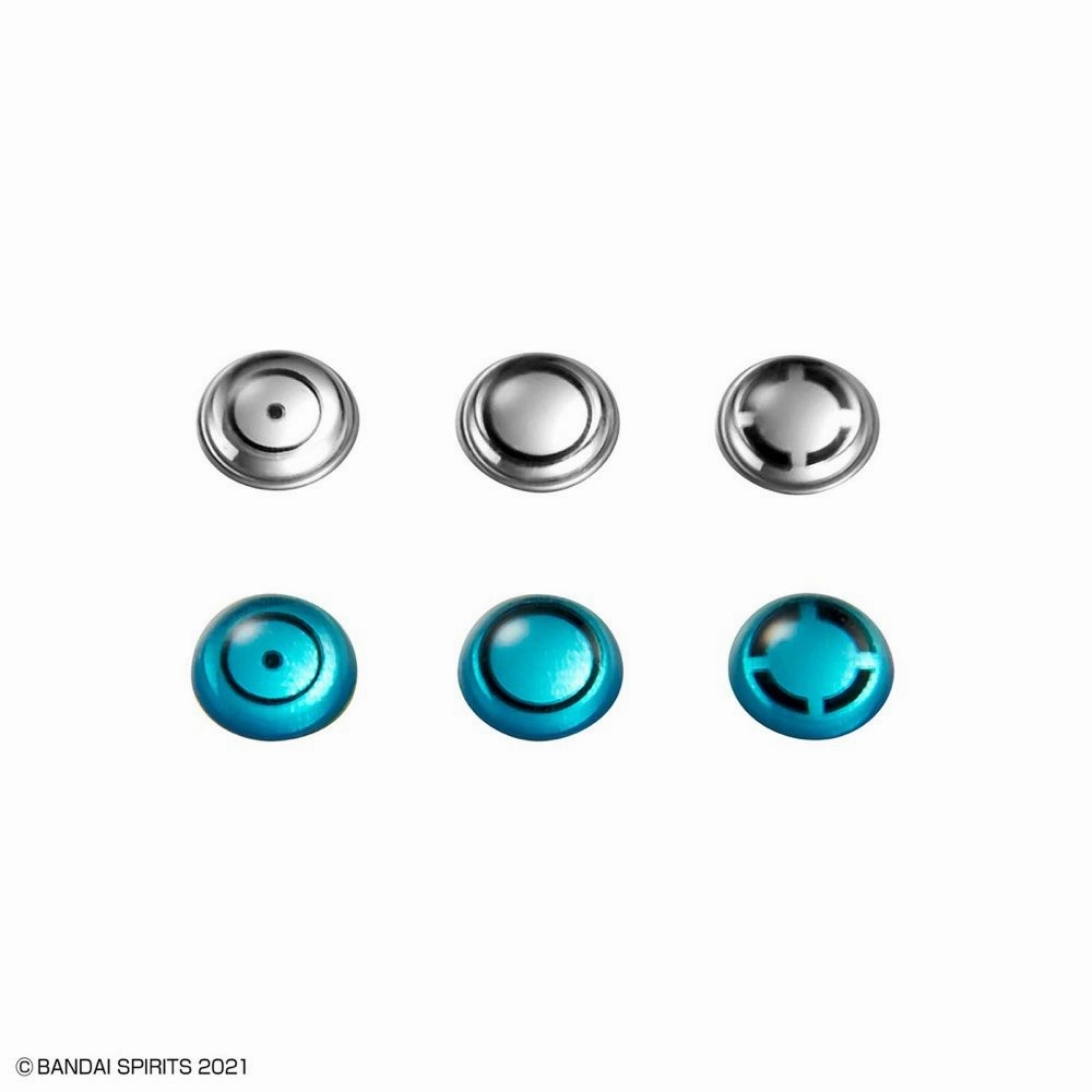 Bandai 30 Minutes Missions 30MM HG Gundam 1/144 Customize Material #06 3D Lens Stickers 2 Model Kit Pre-Columbian