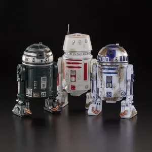 Hasbro Star Wars Black Series Red Squadron 3-Pack (R2-D2/R5-D8/R2-X2) 6 Inch Action Figure Set Dynamic Sculpture Gaming Figure