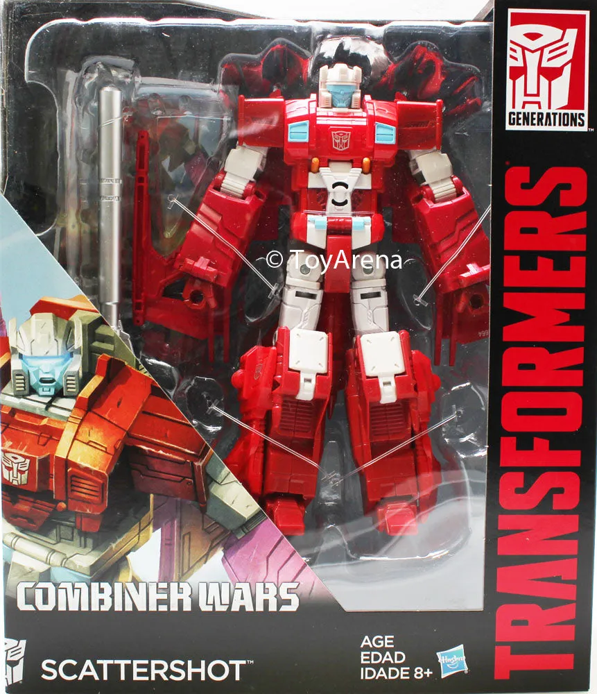 Transformers Generations Voyager Combiner Wars Scattershot Action Figure Premium Replica