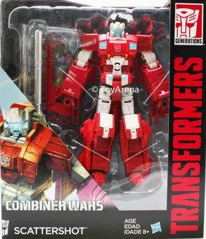 Transformers Generations Voyager Combiner Wars Scattershot Action Figure Premium Replica