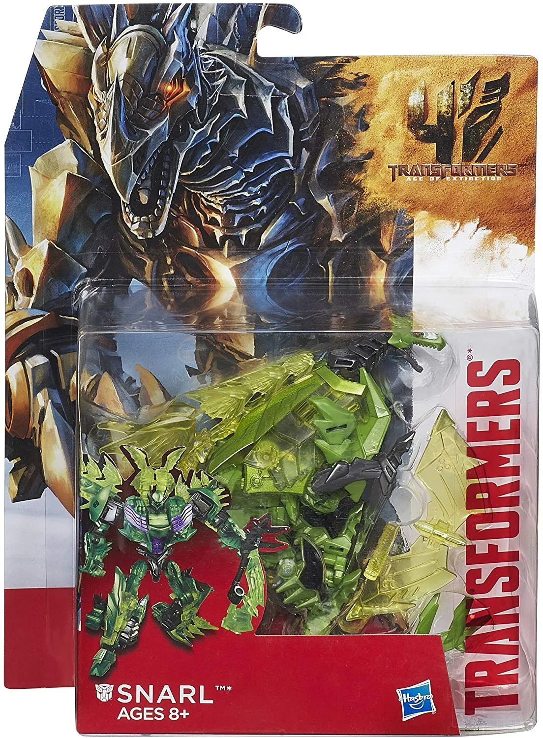 Vintage Figure Horror Icon Transformers 4 Generations Age of Extinction Snarl Action Figure