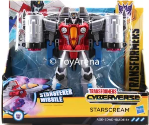 Hasbro Transformers: Cyberverse Ultra Class Starscream Action Figure Virtual Good Pop Culture