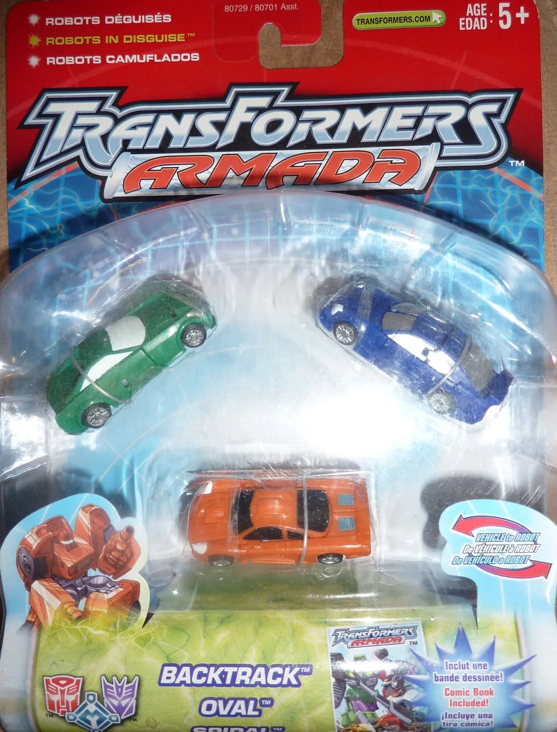 Detailed Hero Transformers Armada Mini Cons Set 3 Backtrack Oval Spiral