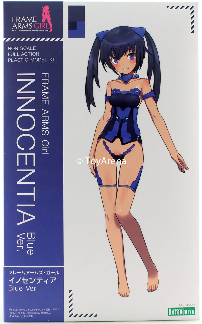 Kotobukiya Frame Arms Girl Innocentia Blue Ver. Model Kit FG040 Art Model