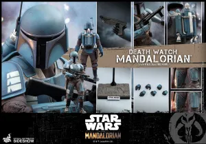 Hot Toys 1/6 Star Wars The Mandalorian Death Watch Mandalorian Sixth Scale Figure TMS026 Designer Art Gaming Art
