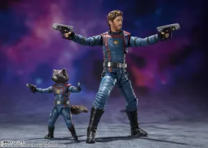 S.H. Figuarts Guardians of the Galaxy Vol. 3 Star-Lord & Rocket Raccoon Action Figure Antihero Model Action Display