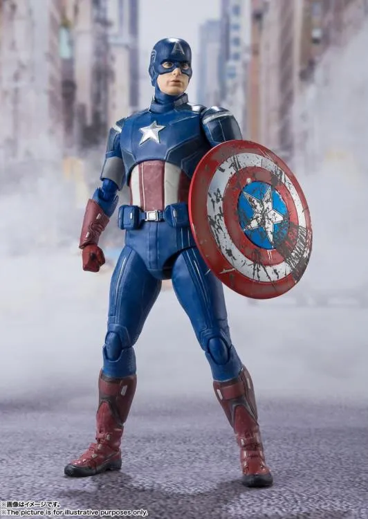 Branded Product Designer Decor S.H. Figuarts Avengers Captain America (Avengers Assemble Edition) Action Figure