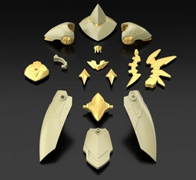 Bandai 30 Minutes Fantasy 30MF A-13 1/144 Class-Up Armor (Liber Sorcerer) Accessory Model Kit Sunny Play Young Engineer