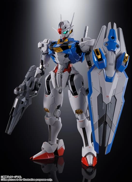 Archeological Replica Teaching Aid Bandai Chogokin Mobile Suit Gundam: The Witch from Mercury Gundam XVX-016 Aerial Action Figure