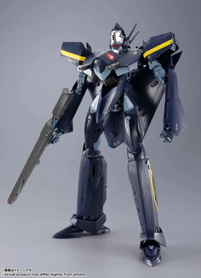 Pull Along Talent Development Bandai DX Chogokin Macross RobotechVF-17S Nightmare Stealth Valkyrie (Gamlin Kizaki) Action Figure