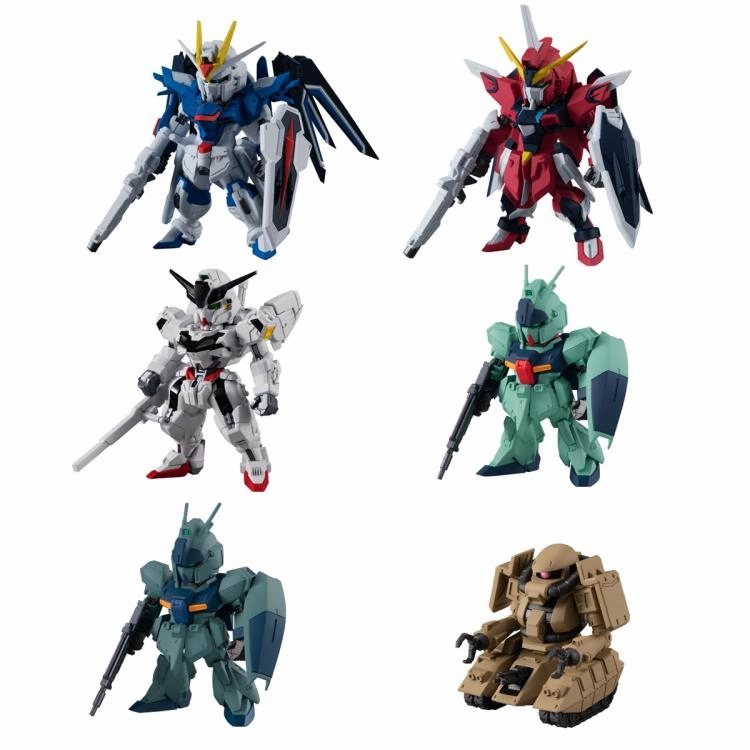 Gender Neutral Bandai FW Fusion Works Gundam Converge Volume 24 Trading Figure Set of 10