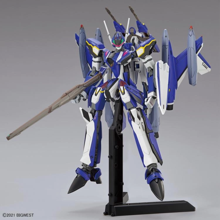 Battery operated Bandai Macross Delta HG 1/100 YF-29 Durandal Valkyrie (Maximilian Genius Use) Model Kit
