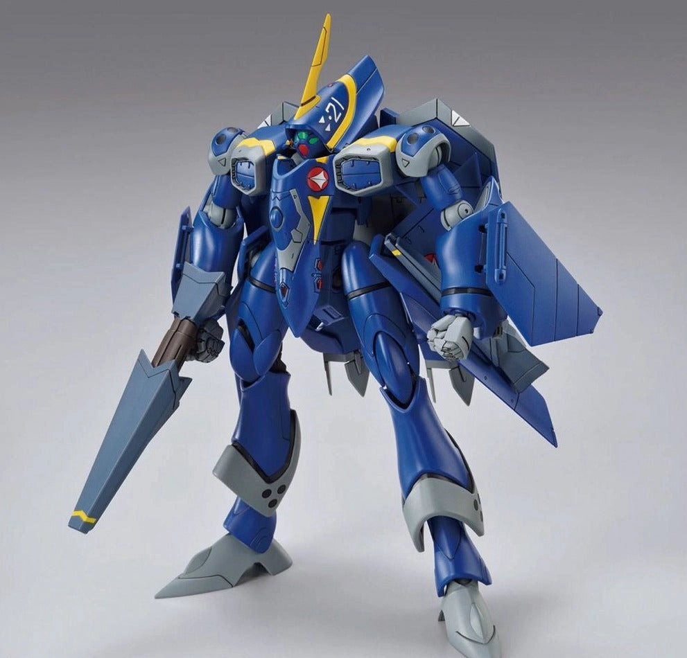 Memory Keepsake Bandai Macross Plus HG 1/100 YF-21 Guld Goa Bowman Machine Model Kit