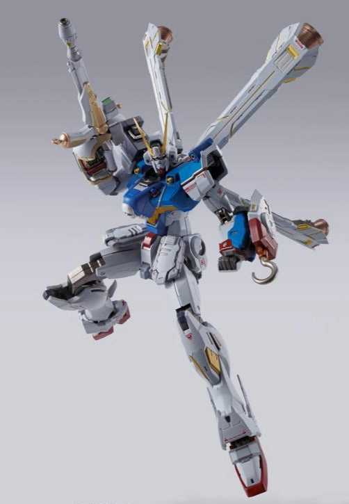 Bandai Metal Build Crossbone Gundam X1 Patchwork Exclusive Action Figure Celebrity Doll Classical Statue