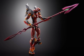 Solar System Bandai Metal Build Evangelion EVA-02 Production Model (30th with the Spear of Cassius) Action Figure