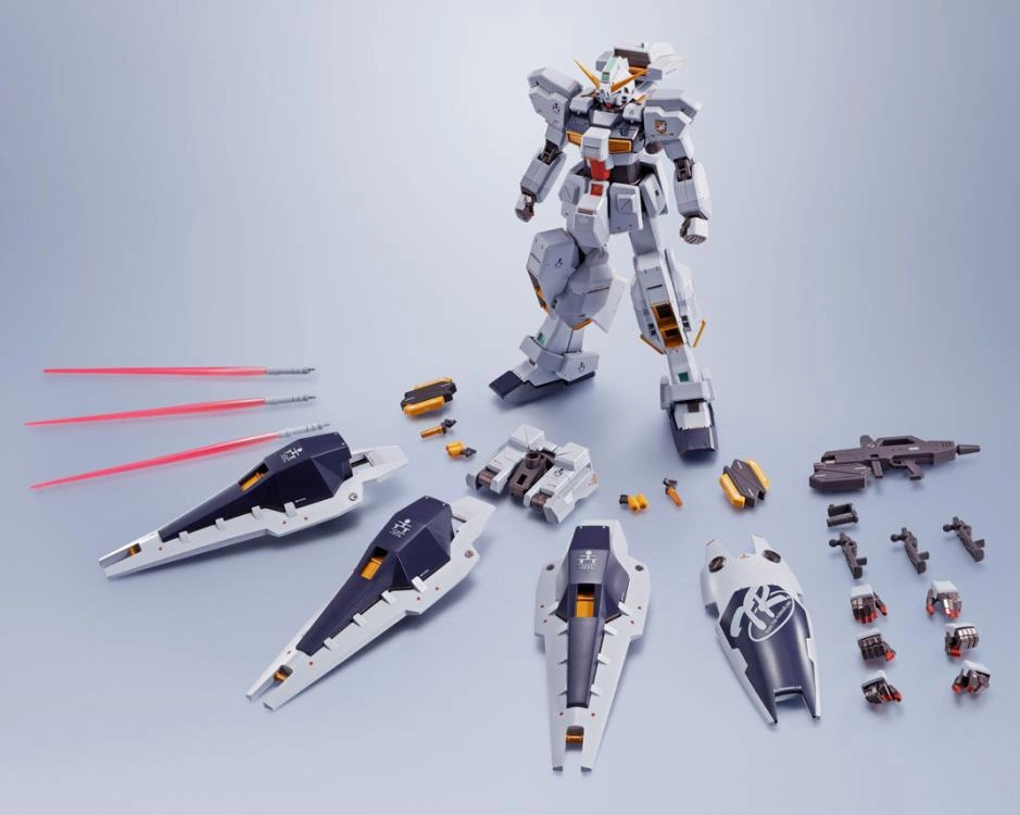 Luxury Decor Bandai Metal Robot Spirits Gundam Advance of Zeta TR-1 (Hazel Custom) & Option Parts Set Exclusive Action Figure