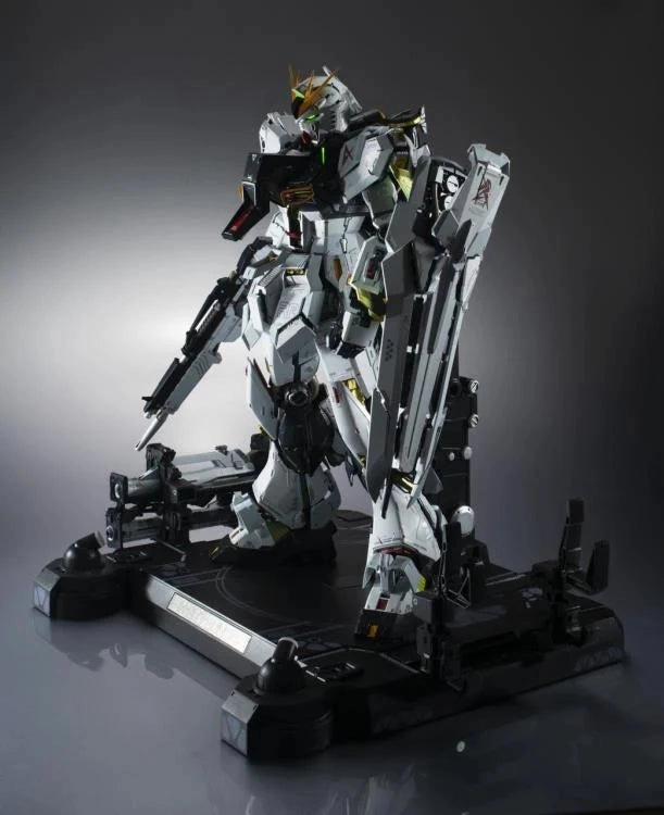 Bandai Metal Structure RX-93 v Nu Gundam Diecast Action Figure (Reissue) Battery operated Global Phenomenon