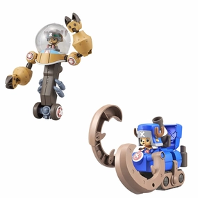 Bandai One Piece Chopper Robot Super 02 Heavy Armor & 03 Horn Dozer Model Kit Pirate Adventure Invisible Ink