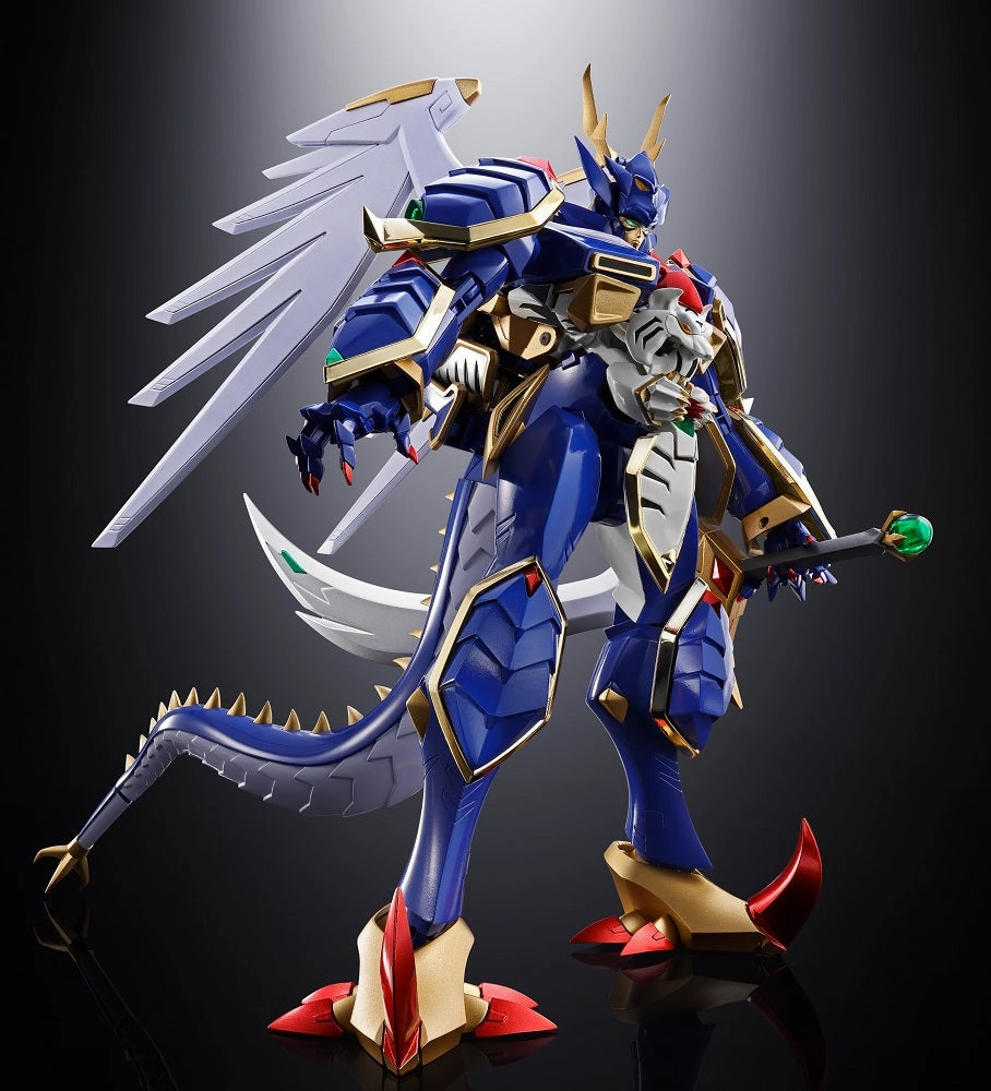 Weight Perception Bandai Soul of Chogokin GX-119 Ryuko-O / Koryu-O Super Robot Wars OG: Original Generations Action Figure