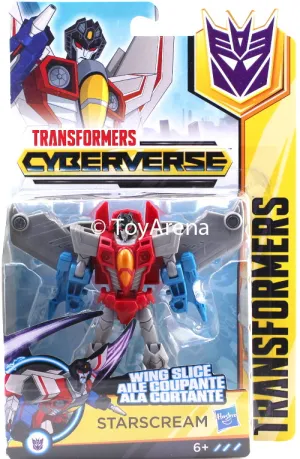 Hasbro Transformers: Cyberverse Warrior Class Starscream Action Figure Exquisite Craftsmanship Superhero Replica