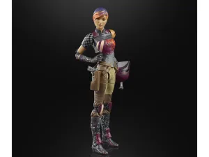 Hasbro Star Wars Black Series Rebels #06 Sabine Wren 6 Inch Action Figure Art Statue Crystal Figure