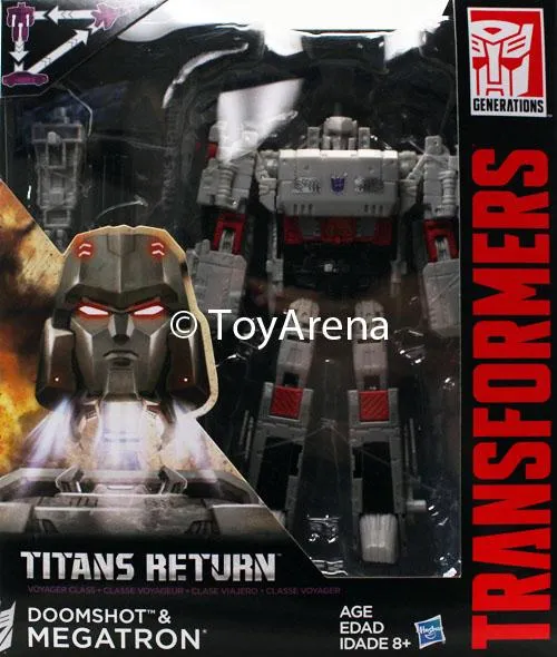 Geological Sample Transformers Generations Titans Return Voyager Class Megatron Action Figure