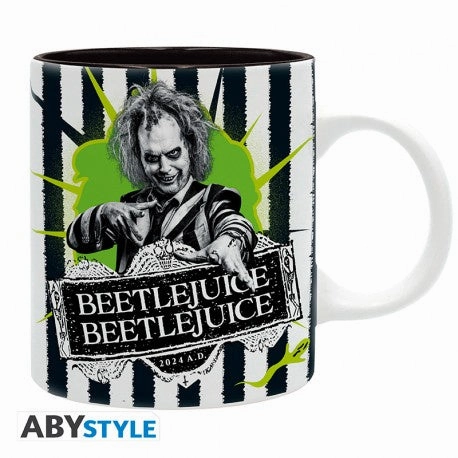 BEETLEJUICE - Mug - 320 ml - Astrid & Beetlejuice Peace Find Honor Achieve