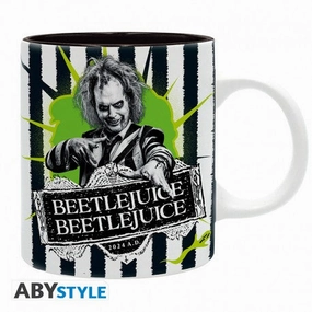 BEETLEJUICE - Mug - 320 ml - Astrid & Beetlejuice Peace Find Honor Achieve