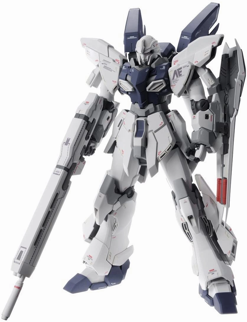 Gundam 1/100 MG Unicorn MSV Sinanju Stein Ver. Ka MSN-06S Model Kit Cryptid Model Cartoonish Design