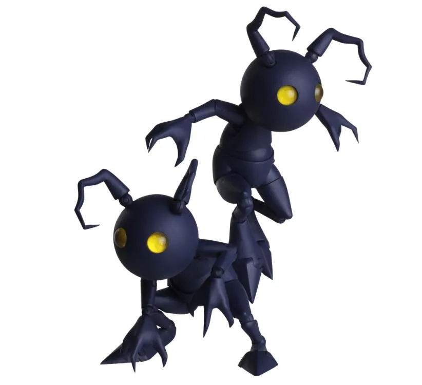 Miniature World Fantasy Object Bring Arts Kingdom Hearts III Shadow Heartless 2-Pcs Set Square Enix Figure