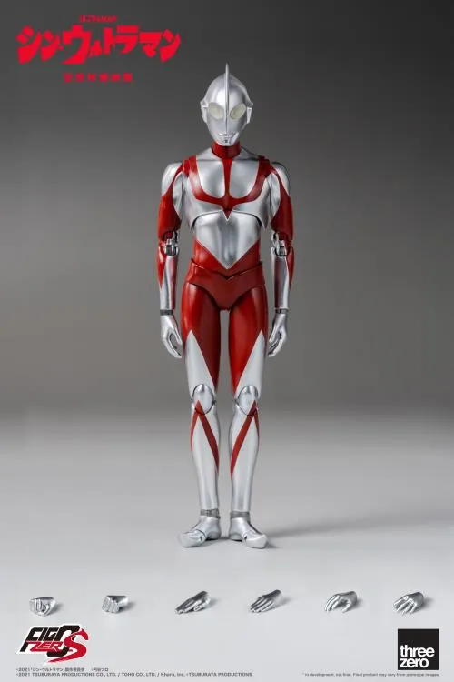 PVC Merchandise ThreeZero FigZero S 6 Inch Shin Ultraman Action Figure