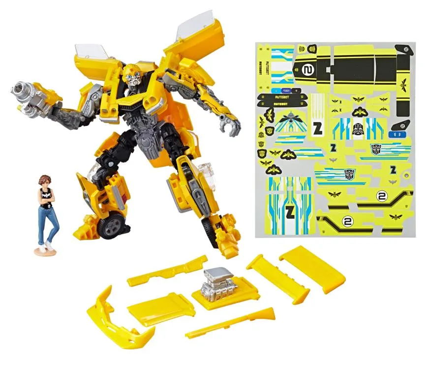 Comic Adaptation Transformers Studio Series #15 Bumblebee Movie Deluxe Bumblebee & Charlie Action Figure