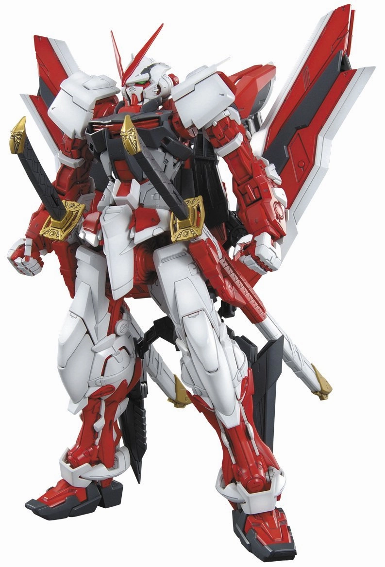 Secret Figure Gaming Model Gundam 1/100 MG Seed Vs Astray MBF-02KAI Gundam Astray Red Frame Custom (Kai) Model Kit