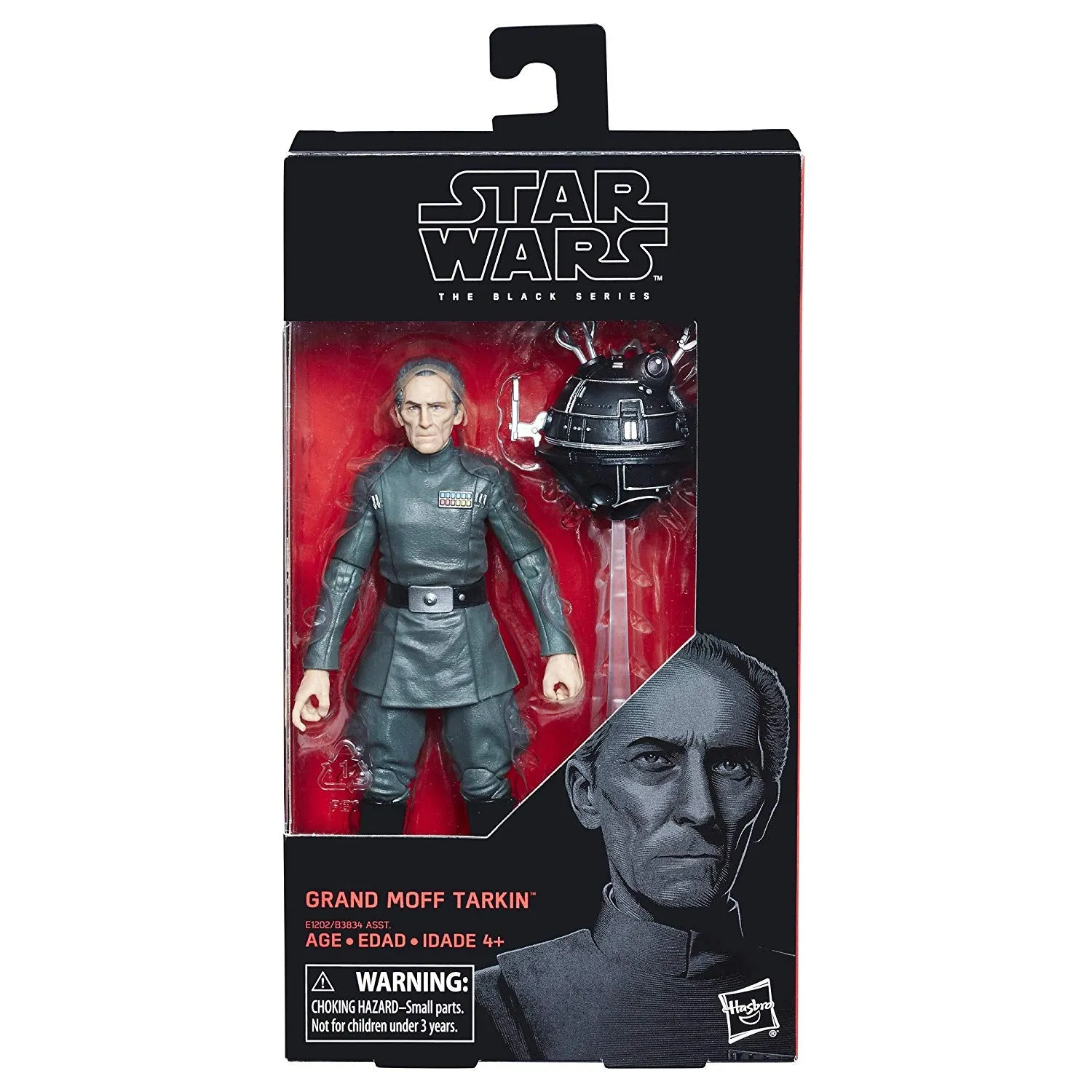 Static Model Folk Art Hasbro Star Wars Black Series Force Awakens #63 Grand Moff Tarkin (A New Hope) 6 Inch Action Figure