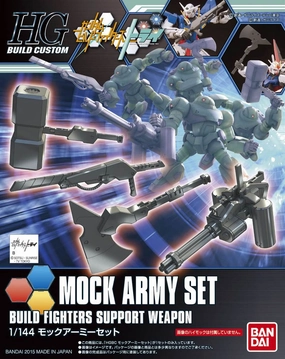 People Sculpture Famous Painting Gundam 1/144 HGBC #019 Mock Army Set Build Custom Model Kit