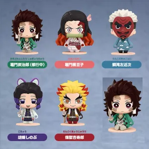 Good Smile Company Pocket Maquette: Demon Slayer: Kimetsu no Yaiba 02 Trading Figures Box Set of 6 Fashion Doll Crypto Art