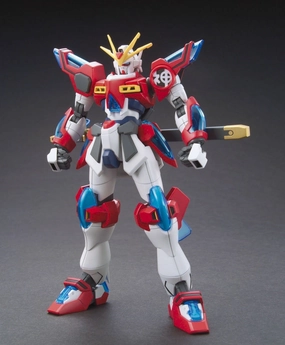 Leisure Activity Event Souvenir Gundam 1/144 HGBF #043 KMK-B01 Kamiki Burning Gundam Model Kit