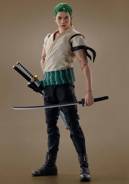 S.H. Figuarts A Netflix Series: One Piece Roronoa Zoro Action Figure Designer creation Decorative Object