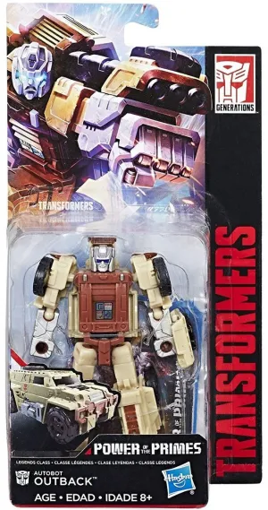 Collectible Hero Ancient God Transformers Generations Power of the Primes Legend Outback Figure