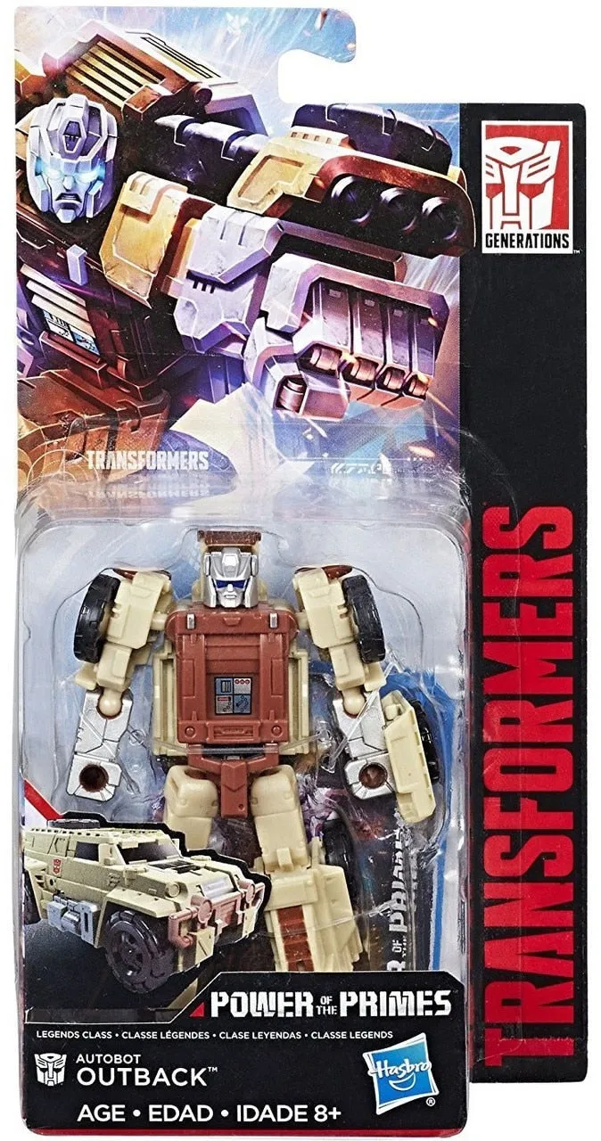 Collectible Hero Ancient God Transformers Generations Power of the Primes Legend Outback Figure