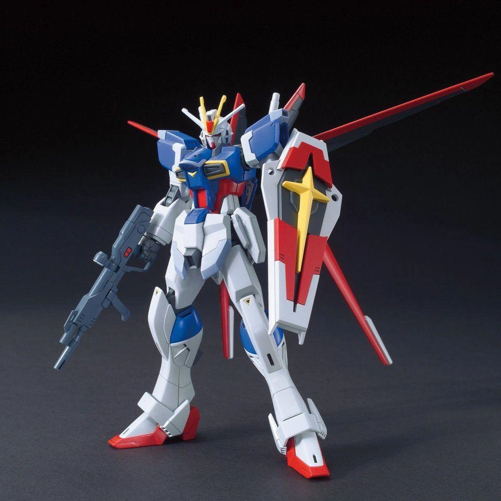 Gundam 1/144 HGUC #198 HGCE Seed Destiny ZGMF-X56S/a Force Impulse Gundam (Revive Ver.) Model Kit Collectors Statue