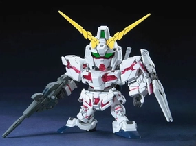 Gundam SD BB #360 RX-0 Unicorn Gundam Legend BB Senshi Model Kit Winter Decoration