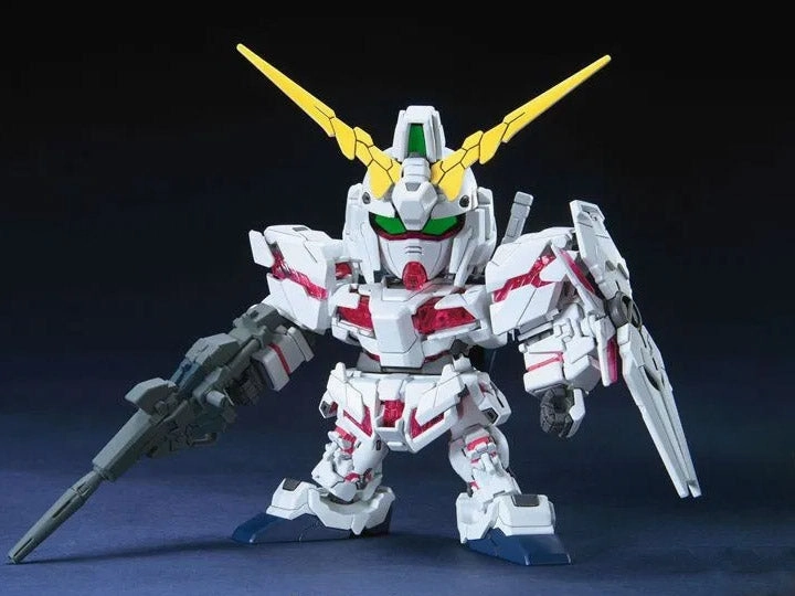 Gundam SD BB #360 RX-0 Unicorn Gundam Legend BB Senshi Model Kit Winter Decoration